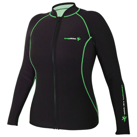 Frogskins Women's Zippered "Quick Dry" Thermal Shirt