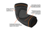 Shock Doctor Compression Knit Elbow Sleeve with Gel Support - OCRFitStore