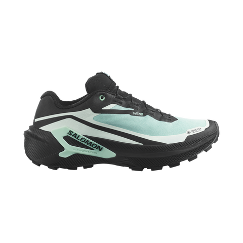 Salomon Genesis 2 Women's Trail Running Shoes Lichen / Black / Clearly Aqua