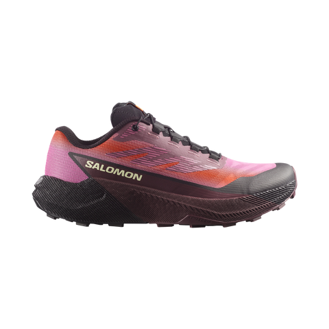 Salomon PULSAR QUIVER Women's Trail Running Shoes Huckleberry / Dragon Fire / Dusky Orchid