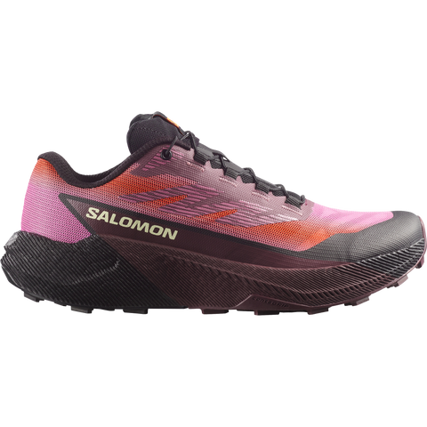 Salomon PULSAR QUIVER Women's Trail Running Shoes Huckleberry / Dragon Fire / Dusky Orchid